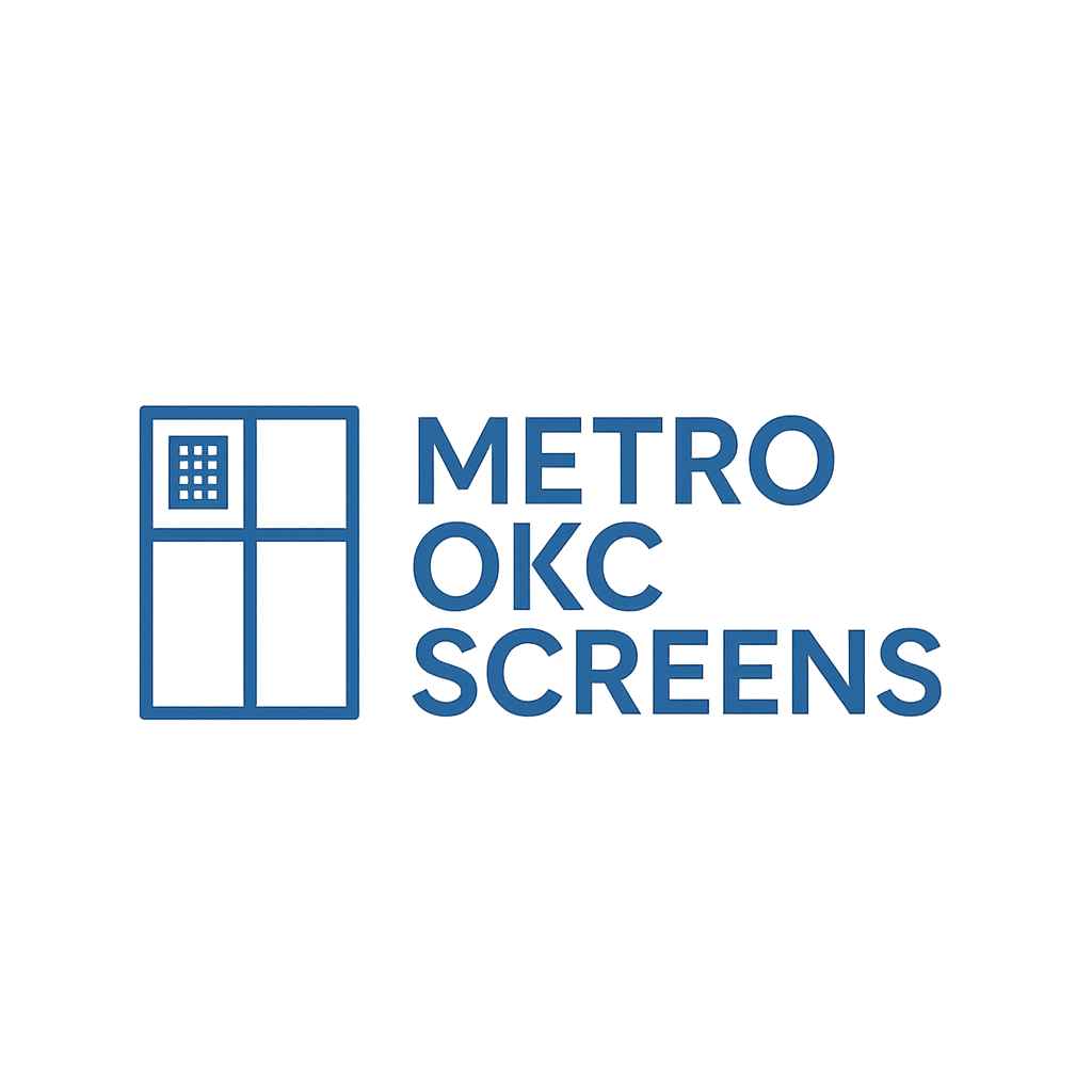 Metro OKC Screens logo – screen repair service in Oklahoma City